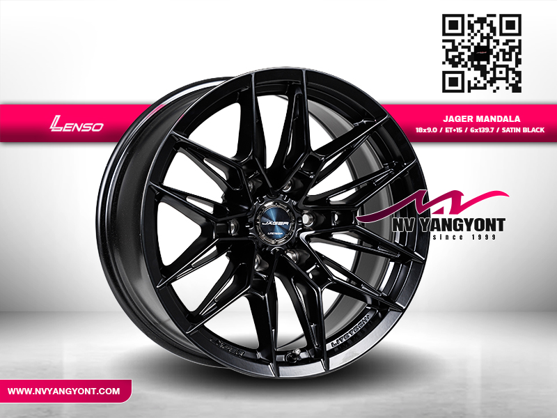 MANDALA (LiteTech+) | สี SATIN BLACK