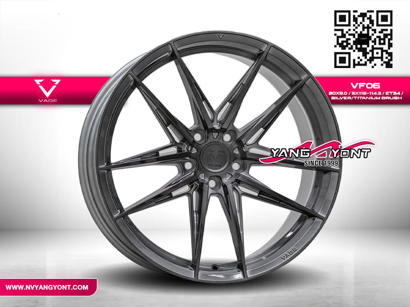 VF-06 | สี SILVER TITANIUM/BRUSH