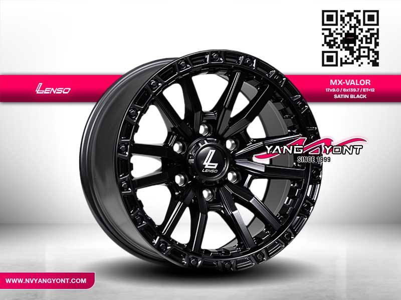 MX-VALOR | สี SATIN BLACK