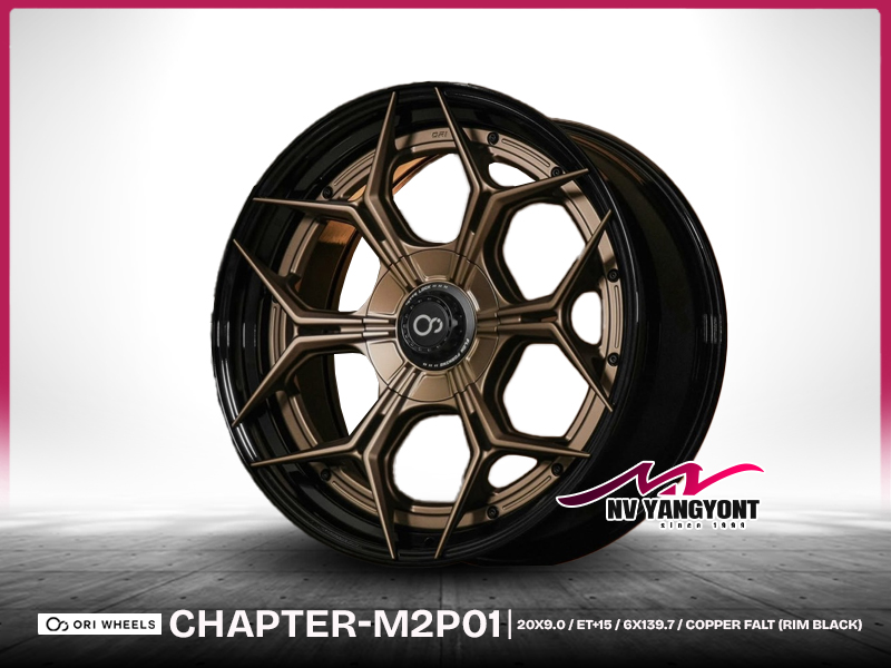 CHAPTER M2P01 | สี COPPER FLAT/RIM BLACK