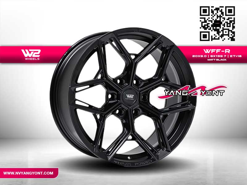 WFF-R | สี Matt Black