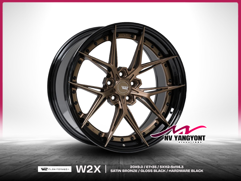 W2X | สี SATIN BRONZE-GLOSS BLACK-HARDWARE BLACK