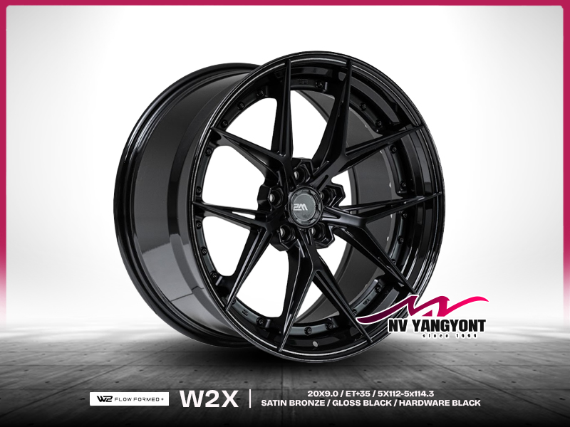 W2X | สี MATT BLACK-GLOSS BLACK-HARDWARE BLACK