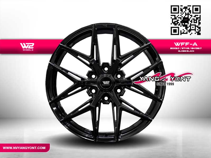 WFF-A | สี Gloss Black