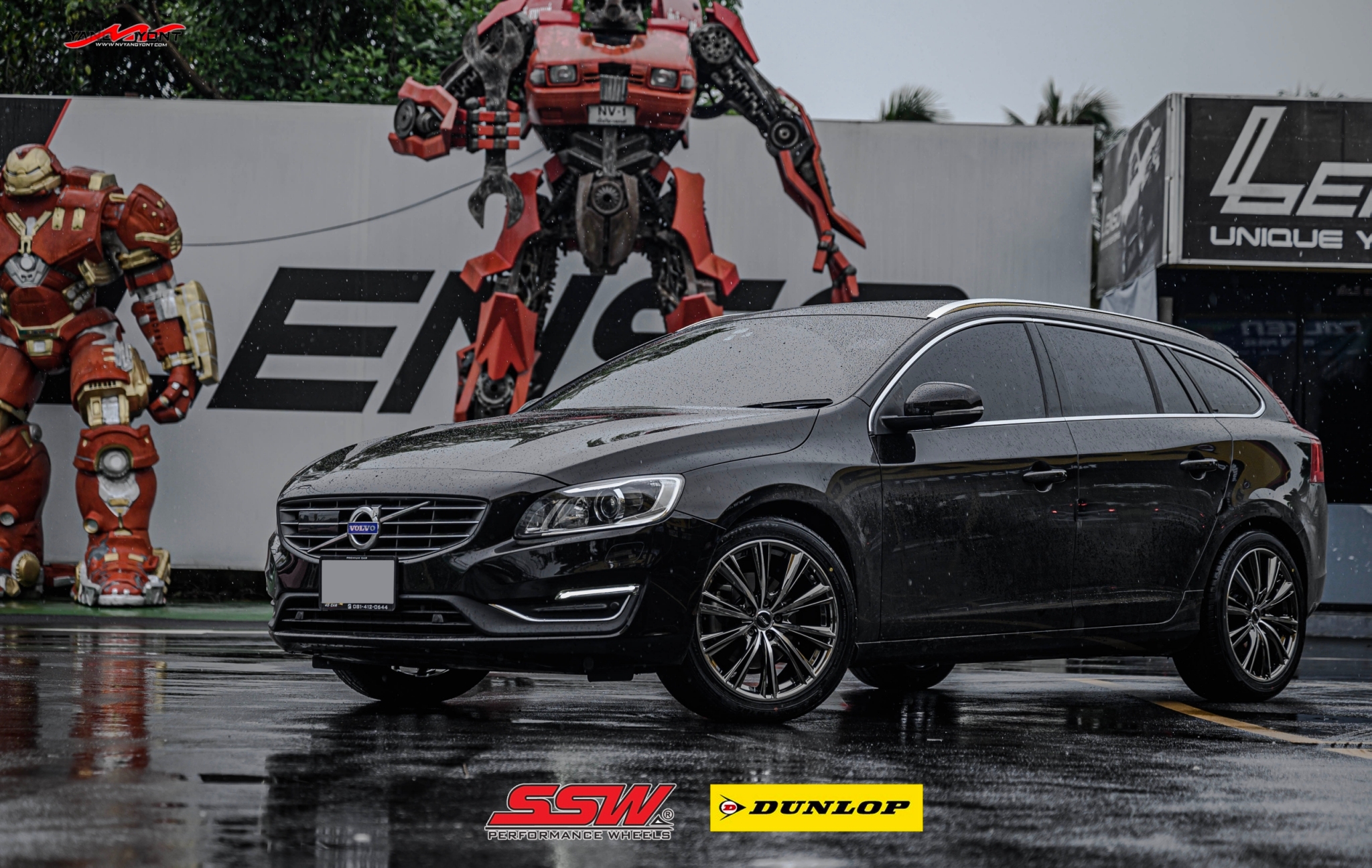 Volvo V60 x SSW x Dunlop