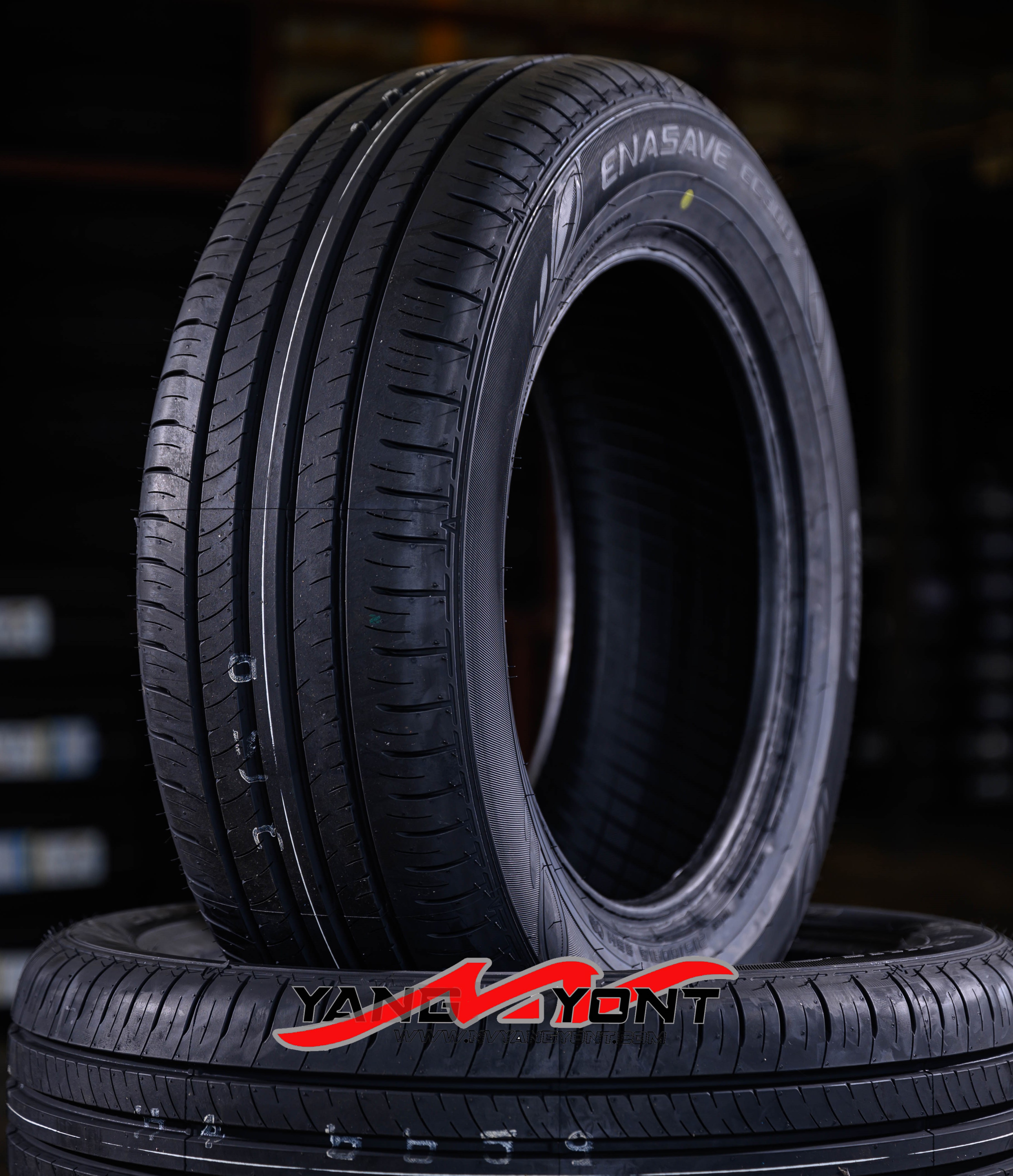 (โปรโมชั่นซื้อ 3แถม1 ฟรี) 185/60R15 ENASAVE EC300+ (INDO)