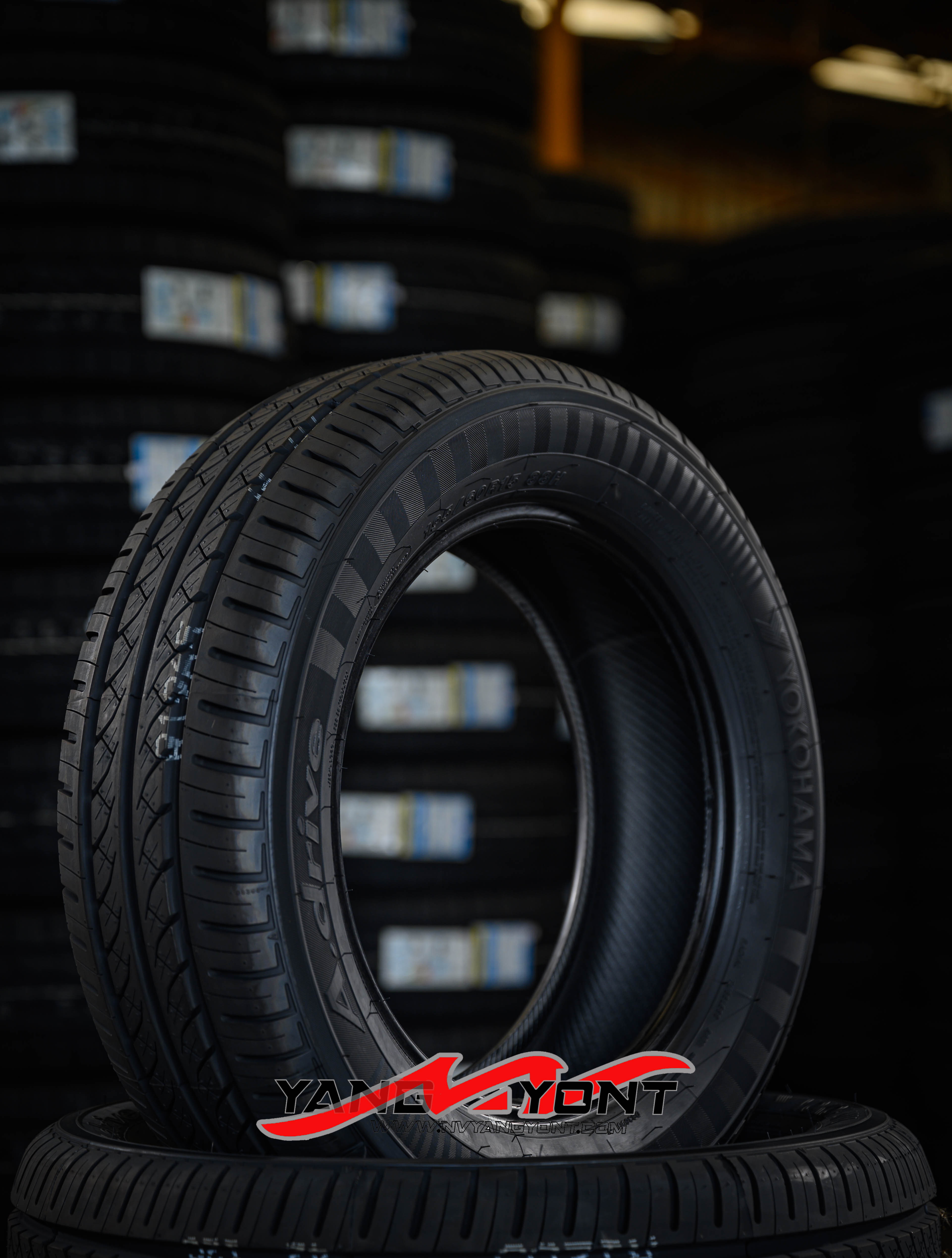 (โปรโมชั่นยางซื้อ 3แถม1ฟรี) 195/60R15 A.Drive AA01